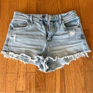 Celebrity Pink Regeneration Light Blue Jean Shorts